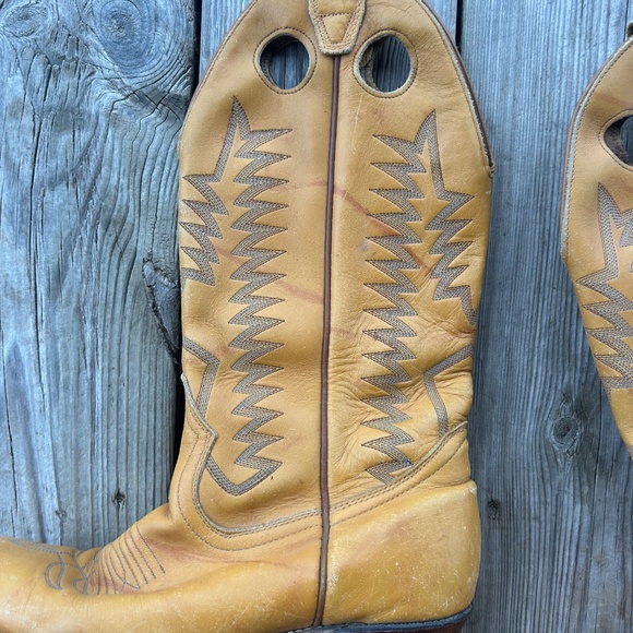 Western Cowboy Boulet Boots Made in Canada Women’s 7 - Picture 3 of 16